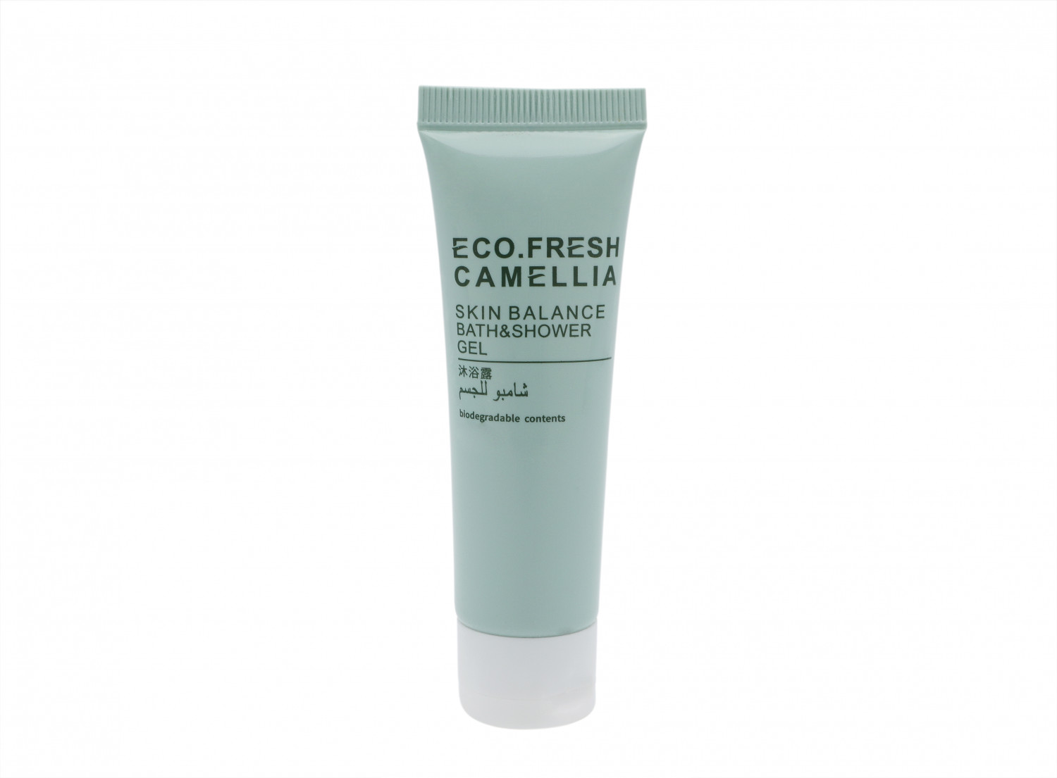 667-Bath & Shower Gel 30ml flip cap tube Eco. Fresh by Camellia| Shower Gel -Pack of 50