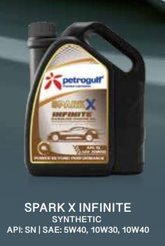 SPARK X INFINITE Synthetic Gasoline Engine Oil
