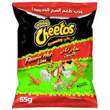 CHEETOS CRUNCHY FLAMIN HOT LIME