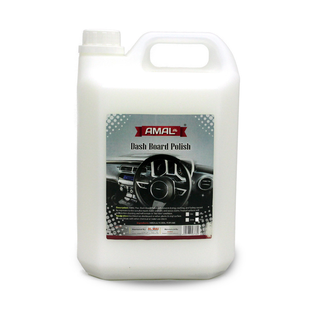 DASH BOARD POLISH GEL AMAL PLUS 5 LTR