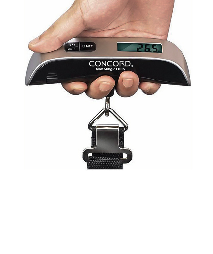 Concord Luggage Scale - Max 50KG Portable Luggage Scale CELS01