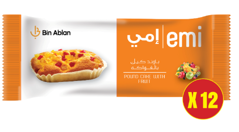 Pound With Fruits Pack of 12