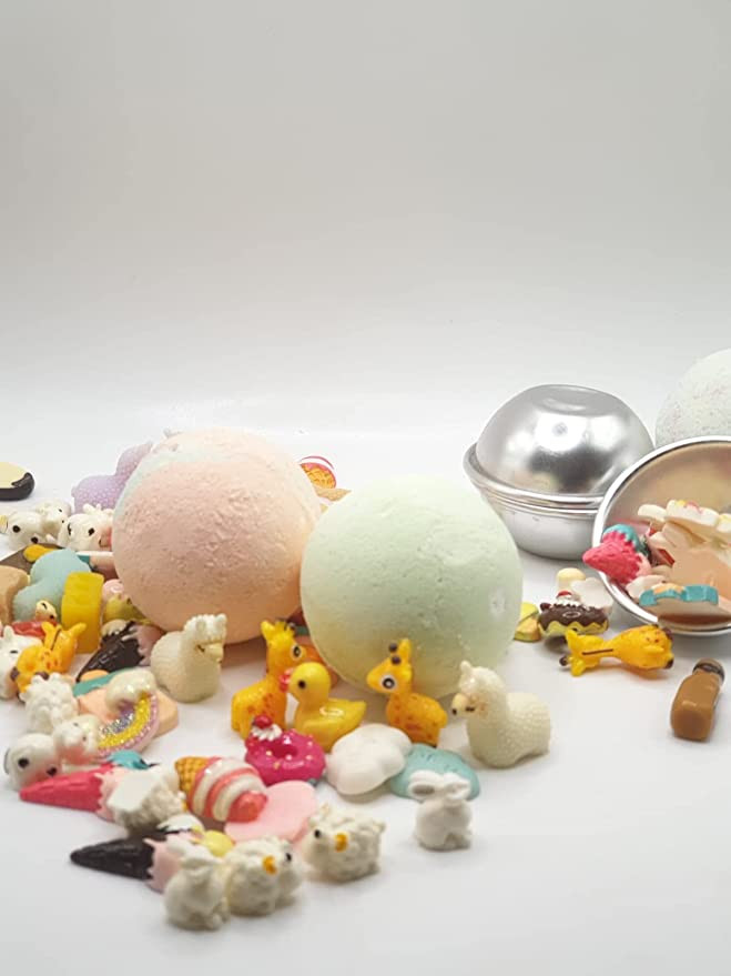 Viktoriya Natural and Organic Bath Bombs with Essential Oils and Moisturizing Shea Butter, BathBombs for Relaxation and Stress Relief - Bath Bomb Gift Set for Women, Girls, Wife & Kids